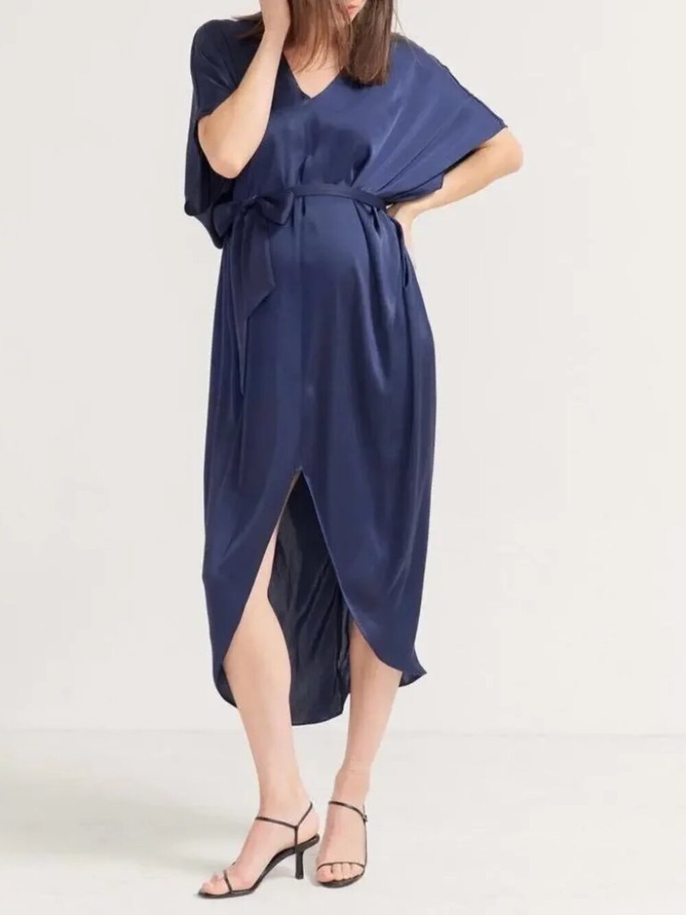 Hatch The Riviera Dress in Navy OS NWT